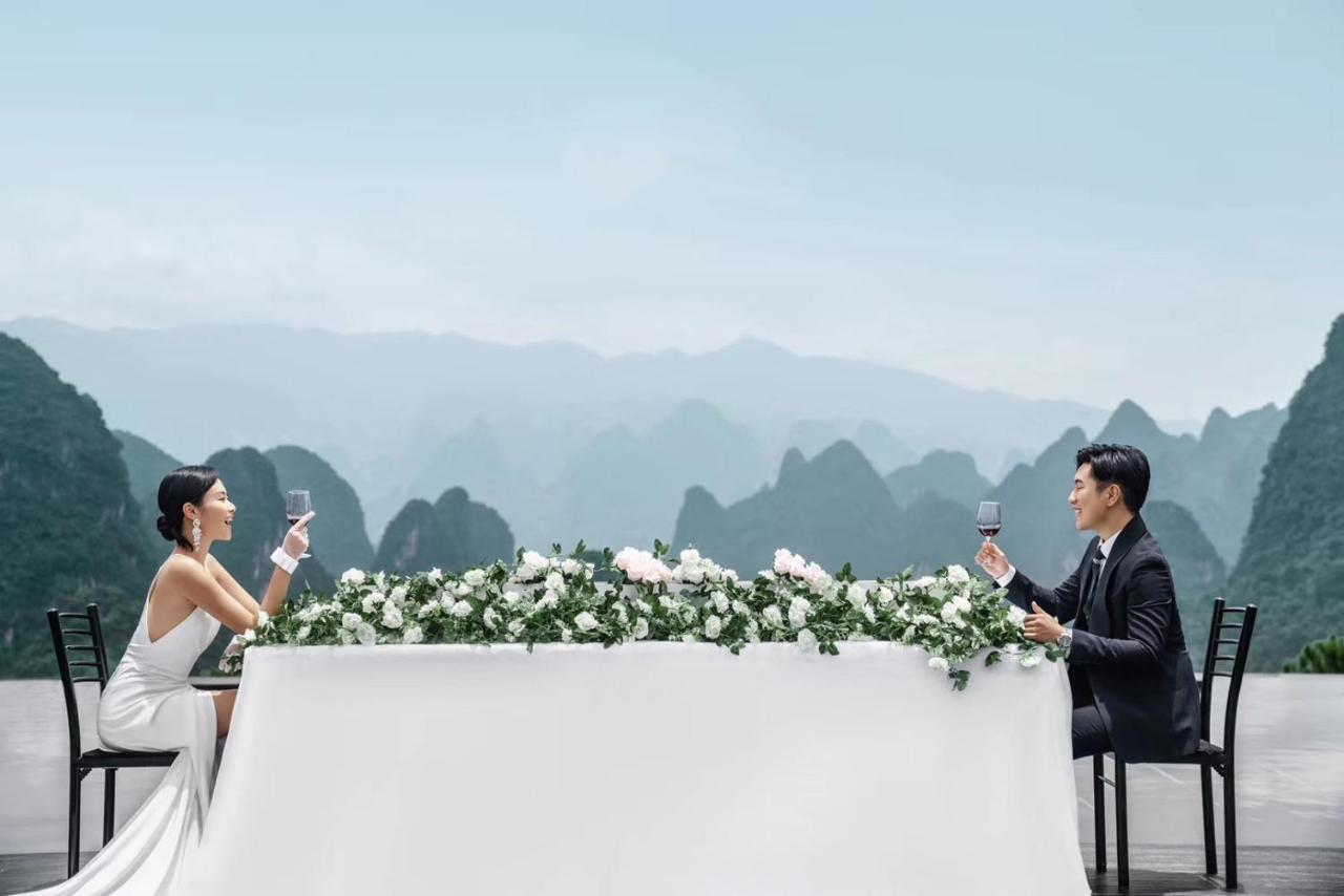 Misty Wonderland ,Yangshuo Xingping Hotel Kültér fotó