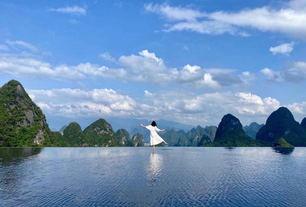 Misty Wonderland ,Yangshuo Xingping Hotel Kültér fotó